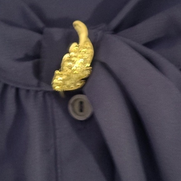 East 5th Violet Button down‎ Blouse. Size 1x. - Picture 3 of 4